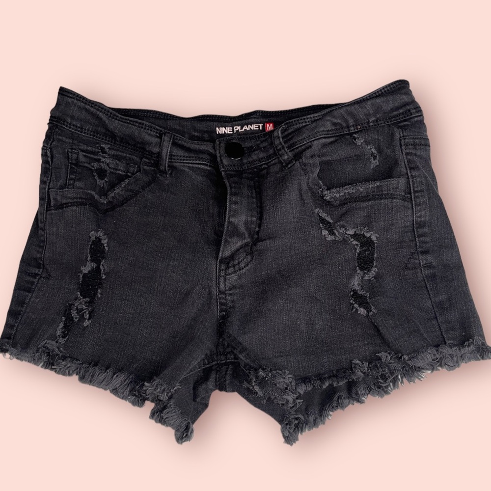 Black Mini Shorts